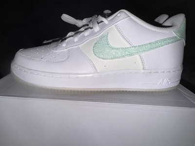 Nike Air Force LV8 White Mint Womens Shoes Size