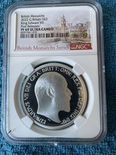 2022 British Monarchs King Edward VII PROOF NGC PF69 Ultra Cameo