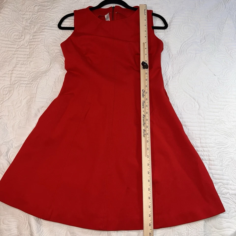 Платье Spanx женское размер M красное идеальное покрой и покрой праздничная вечеринка свидание ночь - Изображение 3 из 4