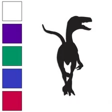 Velociraptor Raptor Dinosaur, Vinyl Decal Sticker, Multiple Colors & Sizes #1028