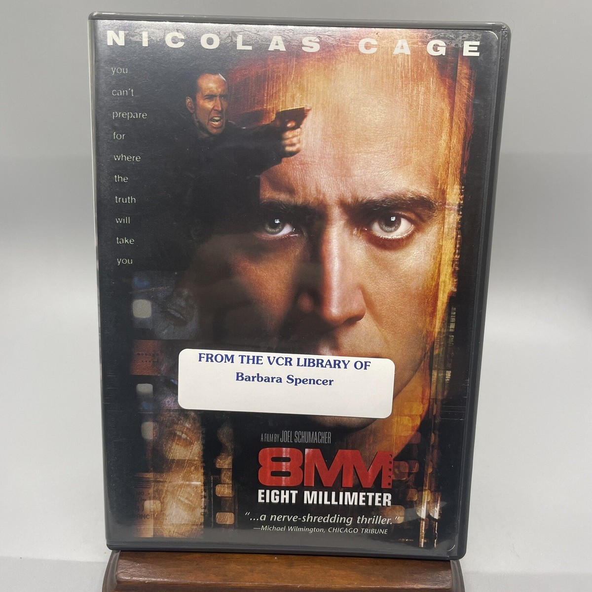 8MM DVD Nicolas Cage Joaquin Phoenix Director Joel Schumacher