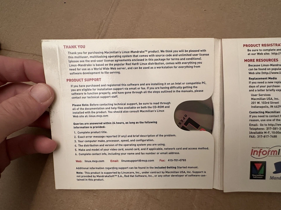 Linux Operating System 6.5 Red Hat source PartitionMagic BootMagic References - Image 4 of 4