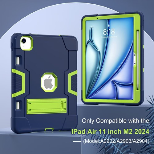 Case for iPad Air 11 Inch M3 2025/M2 2024 (Air 6th Generation), Heavy Duty - Picture 38 of 93