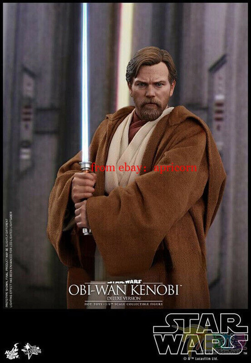 Hot Toys MMS478 Star Wars 1/6 Obi-Wan Kenobi Action Figure Deluxe