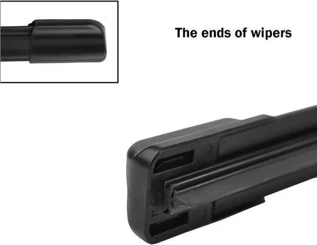 Juego de escobillas limpiaparabrisas delanteras y traseras para Toyota Prius 2016 a 2024 Foto 4 de 4