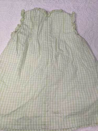 Baby gap girls sz. 6/12 month delicate green dress. Pretty details. - Picture 6 of 9