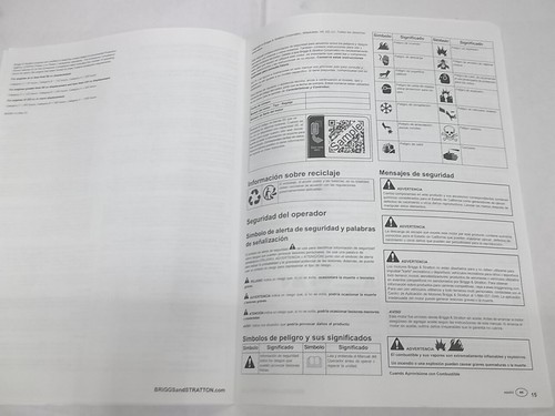 Briggs & Stratton 400000 440000 490000 Commercial Series Engines Operator Manual - Picture 3 of 5