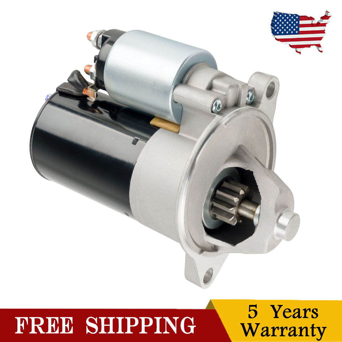 Starter For 89-95 Ford F150 F250 92-04 Mustang Lincoln Mercury Bronco SFD0001