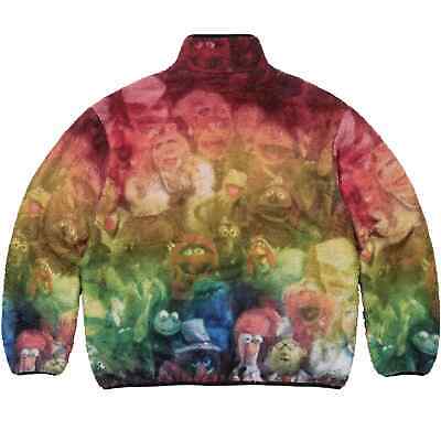 🔥 Supreme Muppets Fleece Jacket Multicolor XLarge XL 🔥 Supreme Muppets Fleece Jacket Multicolor XLarge XL