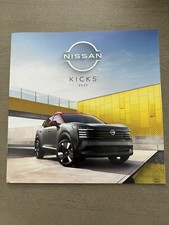 2025 NISSAN KICKS 20-page Original Sales Brochure (ALL-NEW!)