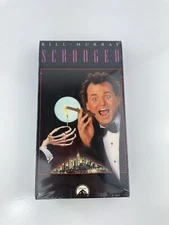 Scrooged 1990 VHS Bill Murray NEW Factory Sealed Rare Classic