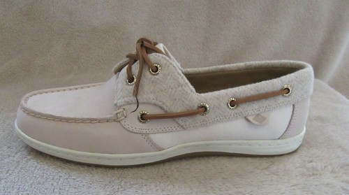 SPERRY Top Sider Koifish Wool Premium Leather Boat Shoes US 8.5 M EUR 39.5 NWB - Picture 6 of 9