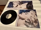 Madonna True Blue Vinyl Record Original Press Lyric Sleeve  1986 2522-1 Poster