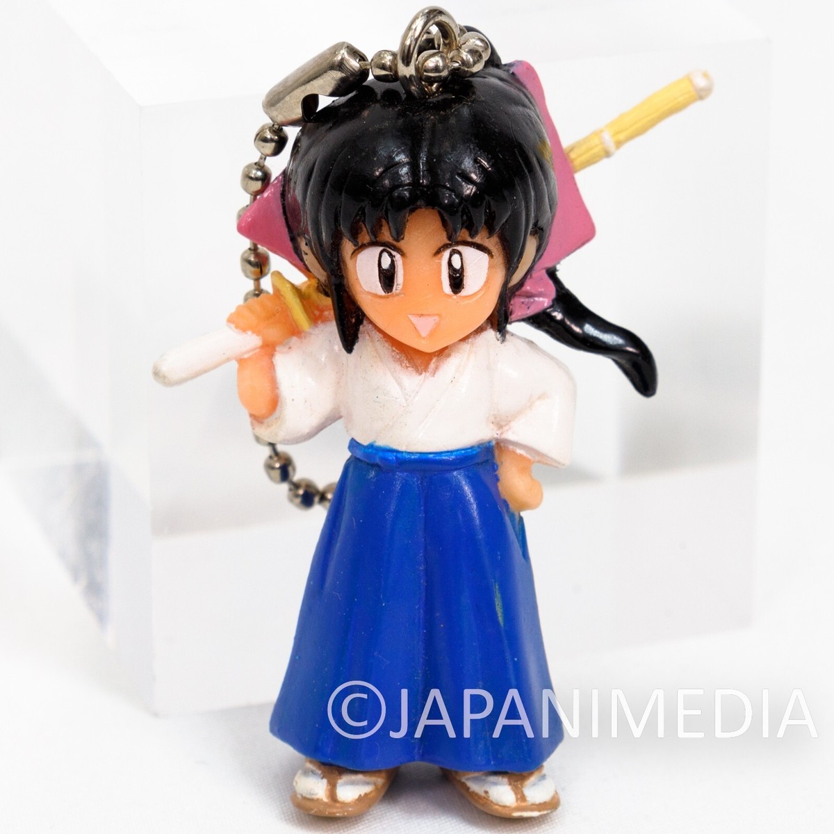 Retro RARE! Rurouni Kenshin Kaoru Kamiya Figure Ballchain JAPAN | eBay