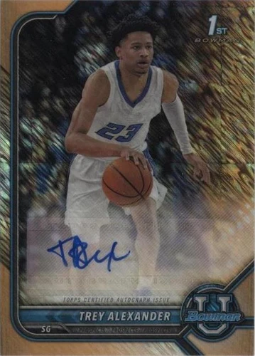 2021-22 Bowman University - Trey Alexander #BCPA-TA