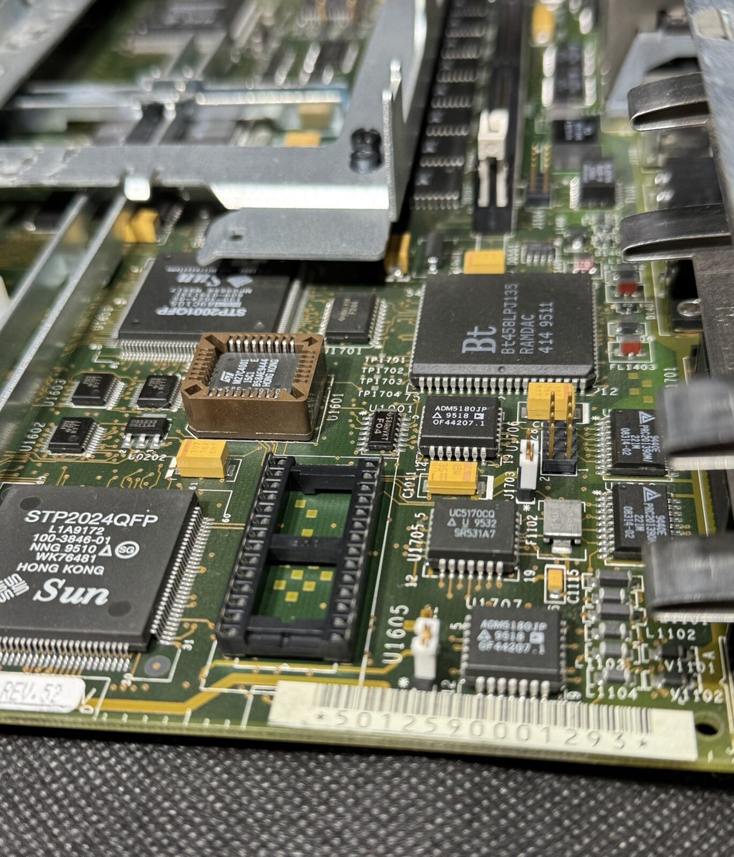 501-2928 Sun SPARCstation 4 85MHz CPU Motherboard SPARC 4