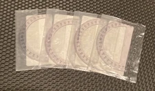 (Lot 4) Transparent Semicircular Protractors new sealed!!!