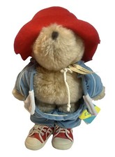 Paddington Bear Plush Lot Bundle - 1984 Eden 14" Sweatsuit Wearing Bear NWT