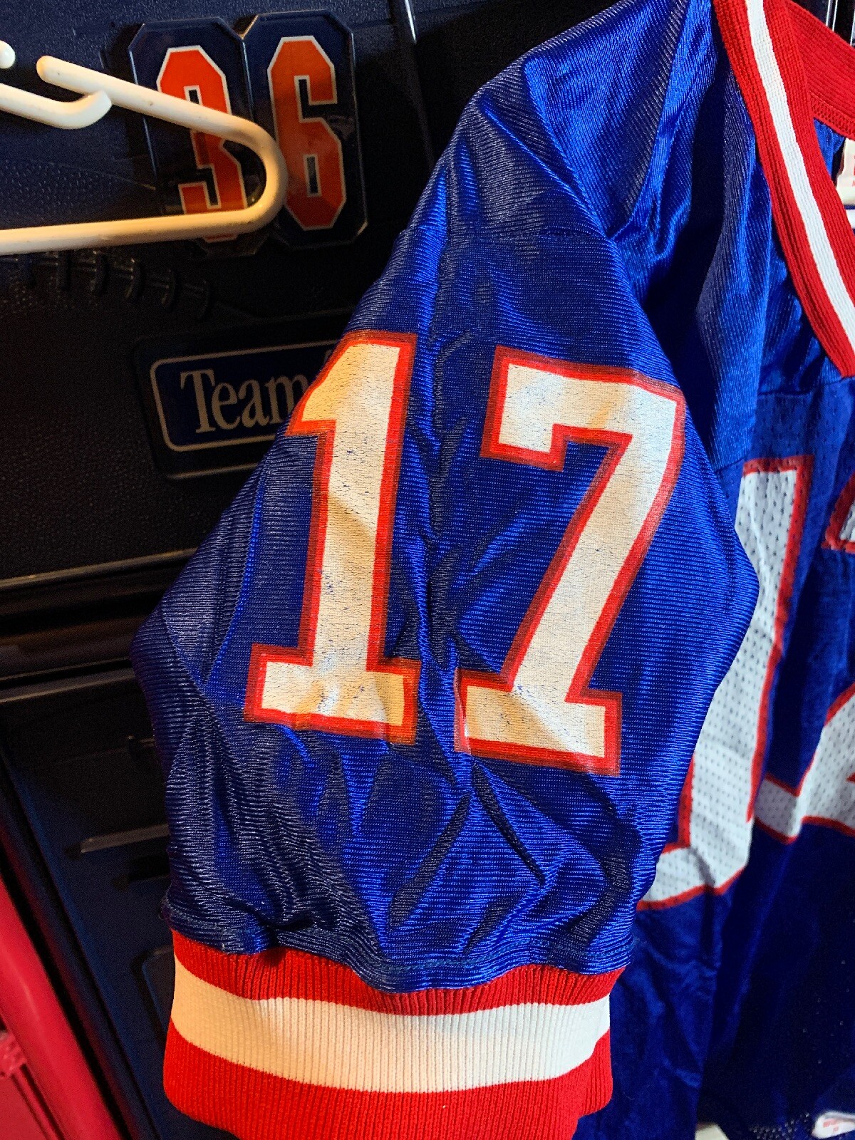 Vintage Team NFL New York Giants DAVE BROWN Wilson brand Jersey Men's M 17 eBay