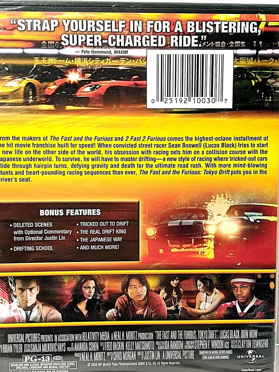 The Fast & The Furious: Tokyo Drift (DVD) 