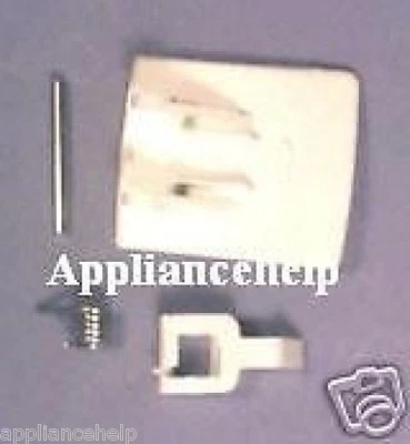 Genuine WHITE KNIGHT Tumble Dryer DOOR HANDLE CATCH KIT White 421309252891