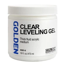 Artist Colors - Self Leveling Clear Gel - 16 oz Jar