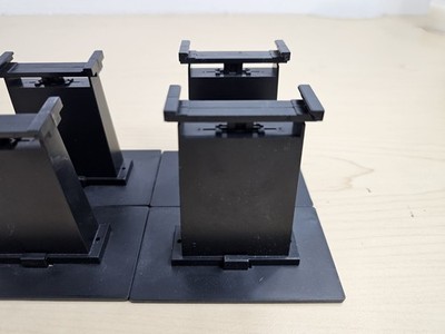 Bachmann HO Scale E-Z Track Graduated Pier Pieces  Lot of 16 For Elevated Track
