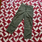 Vintage Vietnam Era OG-107 Baker Pants Mens As Is RIPPED FLAWS Green Military