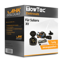für Subaru XV 02.2012-10.2017 Towtec E-Satz 7Polig Fahrzeugspezifisch Neuware