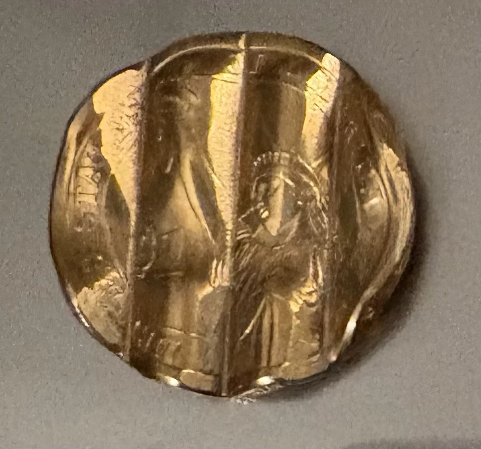 Harry S. Truman 2015 P PROOF Mint Cancelled Waffled Presidential $1 - Image 2 of 4