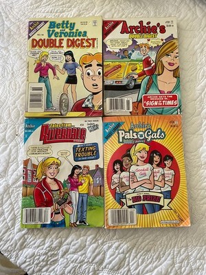 Archie's Pals'n'Gals Double Digest Lot Of 4 Books
