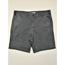 Carhartt Mens Rugged Flex Relaxed Fit Canvas Work Shorts Grey BS2514-M 40