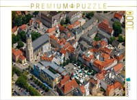 Calvendo Puzzle Aerial View Of Jena | 1000 Pieces, Finished Size 25.2 × 18.9 In