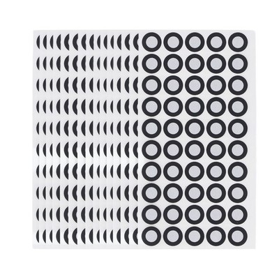 3D Reflection Marker Dot Sticker 6mm Inner Dia 10mm Outer Dia Positioning Target