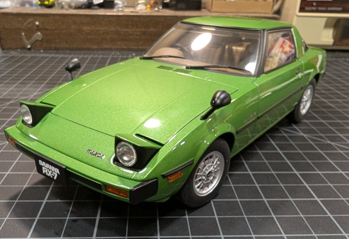 Autoart 1:18 Mazda Savanna RX-7 SA Mach Green 75981 Diecast Model