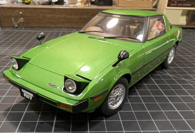Autoart 1:18 Mazda Savanna RX-7 SA Mach Green 75981 Diecast Model