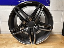 MERCEDES 18 INCH GUNMETAL RIMS WHEELS NEW E500 W211