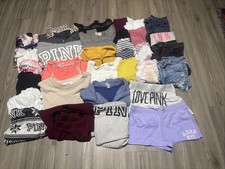 Lote Ropa Mujer Nombre Marcas Mediano Grande Rosa American Eagle Hollister Levi