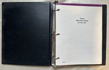 Pascal Reference Manual for THE LISA computer   manual 029-0391-A  VINTAGE
