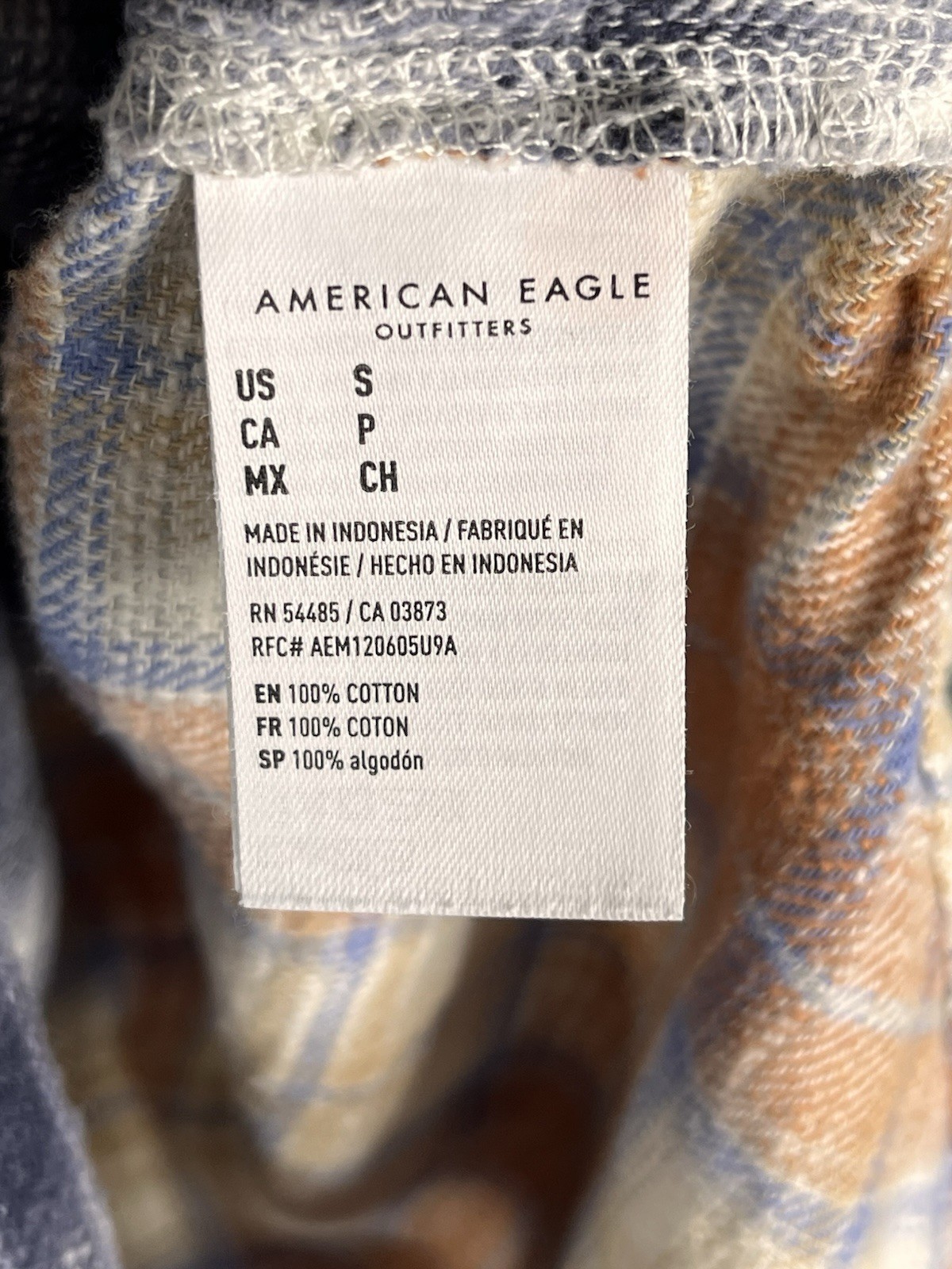 AMERICAN EAGLE Women's Multi Pattern Button Down … - image 2