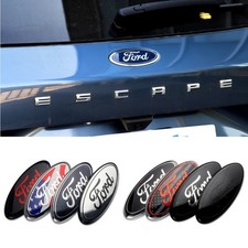 Car Hood Front Bonnet Grill Rear Trunk Emblem Badge Sticker Decal For Ford