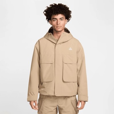 Men s Size Small Nike ACG PrimaLoft Skull Peak Storm-FIT Jacket Khaki FV8681-247