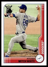 2021 Topps Big League Mitch White Rookie Los Angeles Dodgers #43