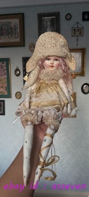 Handmade Russian Artist Doll Limited Edition Collectible Figure Model In Stock