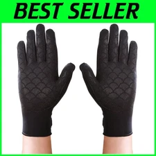 Comfortable Full Finger Arthritis Gloves with Griptex for Joint Pain Relief
