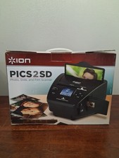 Ion Pics 2 SD Photo Slide and Film Scanner No SD card Good Pre-owned Condition