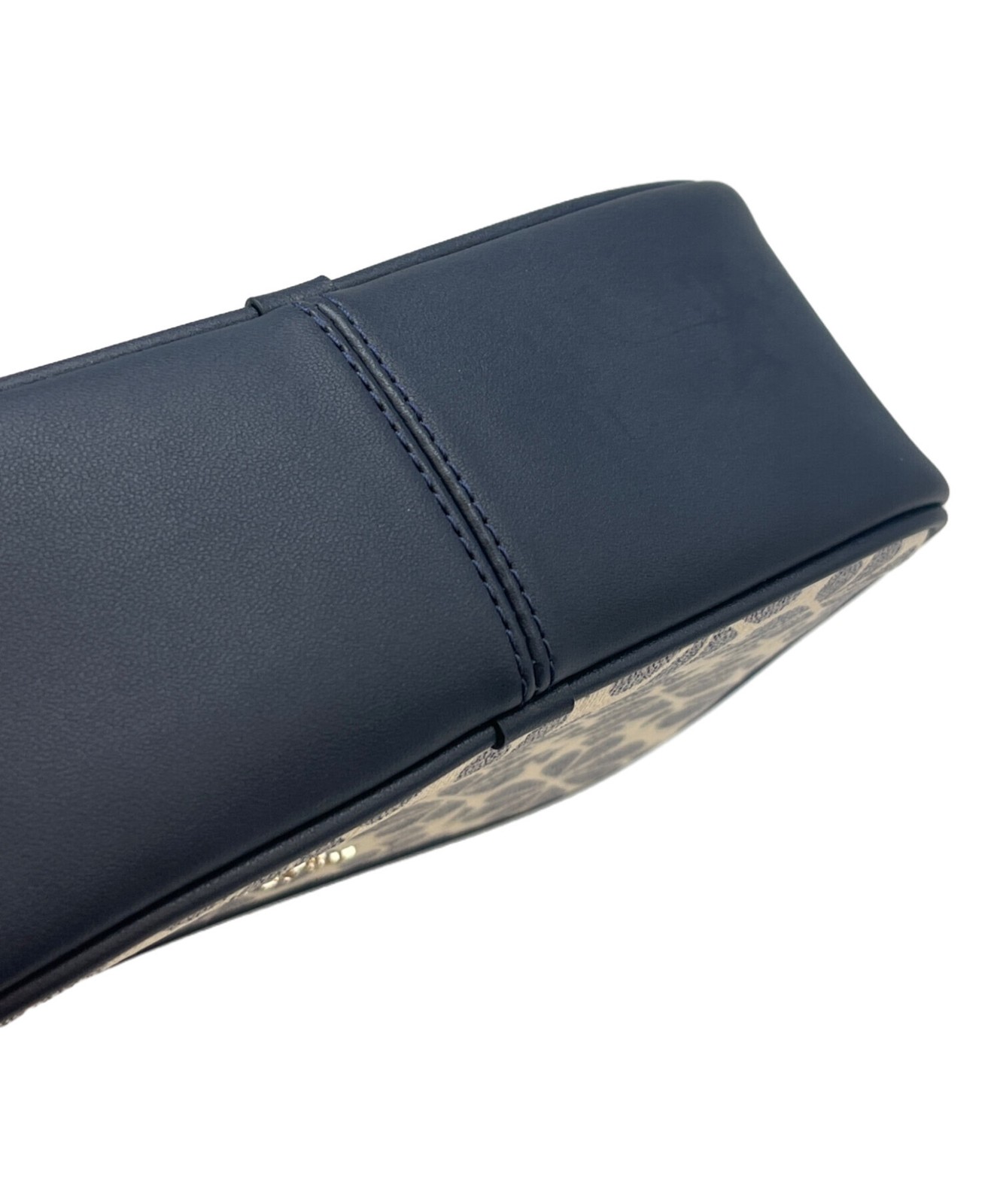 Kate Spade Flower Coated Canvas Shoulder Bag Women Used Authentic thumbnail 13