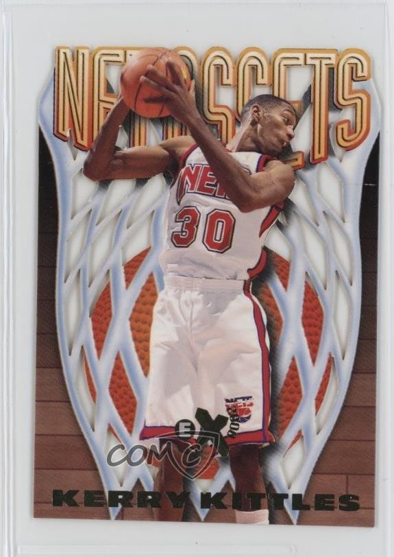 1996-97 Skybox E-X2000 Net Assets Kerry Kittles #10 Rookie RC 09is