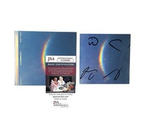 Coldplay Band Signed Autographed Moon Music Photo Card + CD Chris Martin JSA 🎙️