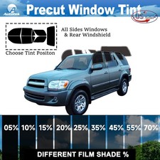 Computerized Custom PreCut 2Ply Window Tint Film Kit For 2001-07 Toyota Sequoia